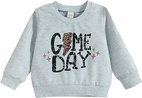 Christmas Outfit Toddler Baby Girl Pink Sweatshirt Long Sleeve Crewneck Pullover Xmas Santa Shirt Tops Winter Clothes