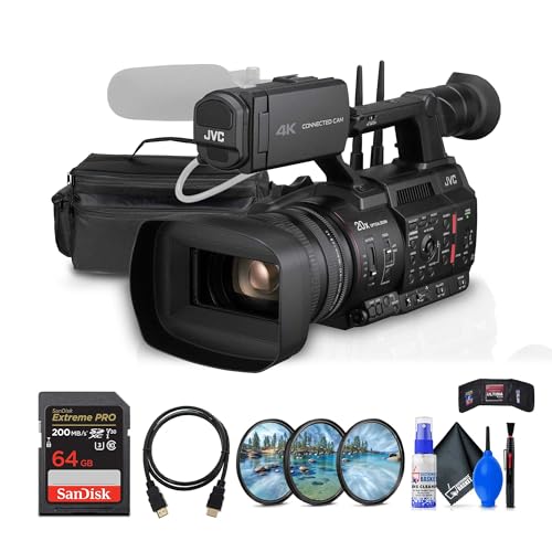 (gy-hc550u) + Case + 64gb Memory Card + Cleaning Kit + Hdmi Cable + Uv Filter + Card Wallet + Card Reader