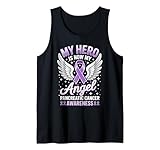 My Hero is Now My Angel Bauchspeicheldrüsenkrebs Bewusstsein Tank Top