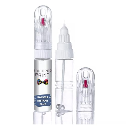 RAL5023 Distant Blue Multi Surface Touch Up Paint Pen All in 1 Interior & Exterior Wood, Metal, Plastic, uPVC, Ceramic All Weather Satin 60% Semi-Sheen
