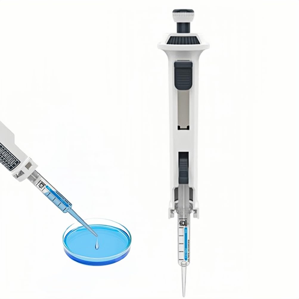 Pipette électronique 1-5 ML automatique à volume variable réglable pour laboratoire