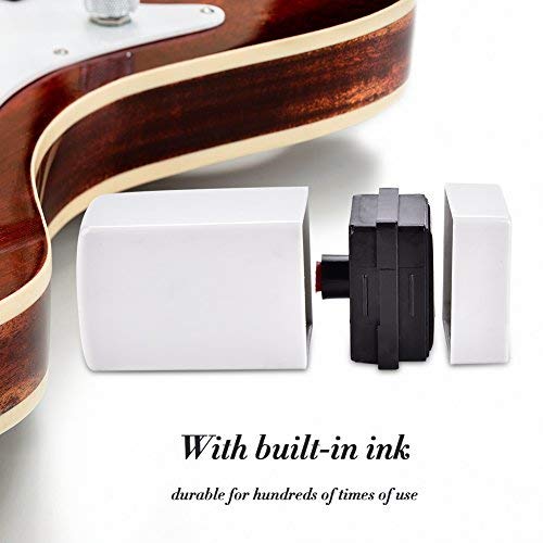 ukulele akkorde stempel,Ukulele Chord Rubber Stamp, Gitarren-Stempel, Ukulele-Akkorde für Gitarre Chop Amp Seal Ersatz für Musikzubehör Ersatz für Ukulele Anfänger