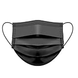 Masques chirurgicaux Noir 100% Fabriqués en Italie Certifiés CE EN14683:2019 Classe I Type II BFE ≥ 99%