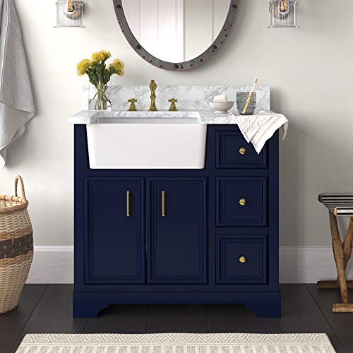 Zelda Vanity Carrara Marble Countertop