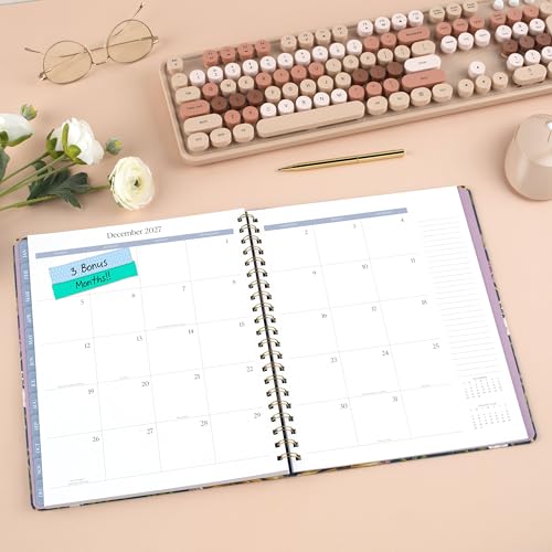 Mead Cambridge 2027 Planner, Weekly & Monthly, 8.5" x 11", Pen+Pillar, Wildflower (PP26-905-27) by Mead - Used condition - Image 3