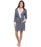 N Natori Women's Two-Tone Slub Robe