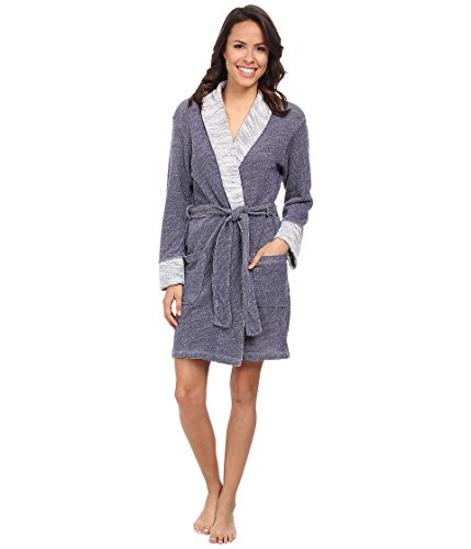 N Natori Women's Two-Tone Slub Robe