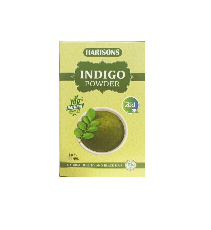 Natural Indigo Powder for Hair Coloring – Pure Herbal Black Hair Dye, Chemical-Free, Organic Indigo Leaf Powder for Deep Black & Dark Brown Shades-image-9