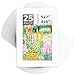 Mat Board Center, Pack of 25, 5x7 White Picture Mats with White Core for 4x6 Pictures