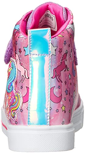 Skechers Kids Twinkle Toes Twinkle Sparks - Unicorn Dayd Sneaker, Pink/Multi, 11 Little Kid #TOP2