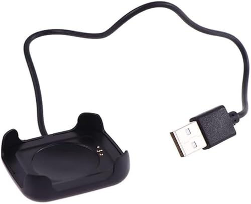 Opemg Black 30cm Charging Cable Charger Cord for HW22 Smartwatch Intelligent Watch Magnetic Dock Holder Stand USB Chargeable Charging Cable Adapter Cables and Chargers Smartwatch Phones Accessories
