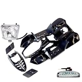 ATV Quad Body KIT Plastic Front Rear Fender for Taotao 49cc 50cc 90cc 110cc (BLACK KIT)