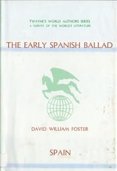 Hardcover The early Spanish ballad Book