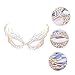 Hemoton Rhinestone Alloy Simple Style Face Decoration Fashion Headband Mask for Women Party Ball Face Piece Random Color