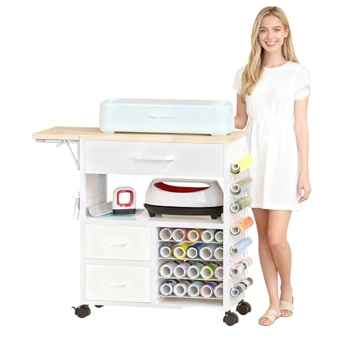RJOKMT Rolling Craft Cart image