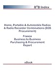  Home, Portable & Automobile Radios & Radio Recorder Combinations (B2B Procurement) in France: B2B Purchasing + Procurement Values (English Edition)