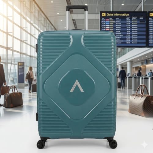 Image of Aristocrat Set of 3 Pc Cabin 55cm(Small) Check-in 66cm(Medium) Check-in 76cm(Large) 8 Wheels,Anti Theft Zipper, Combination Lock | 3-Year Warranty