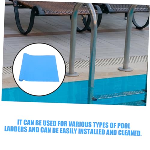 Juego de 4 tapetes antideslizantes para escalera de piscina miniatura 5