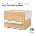 Umbra Mini Stowit Jewelry Box - Modern Keepsake Storage Organizer with Hidden Compartment Drawers