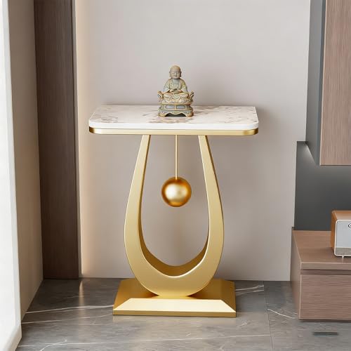 Mesa consola de entrada para decorar pasillos estrechos sin perder espacio 2