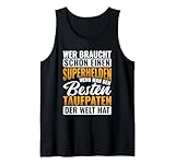 Bester Taufpate Der Welt Patenonkel Tank Top