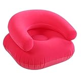 Luocute Aufblasbarer Lounge-Sessel, Aufblasbares Tragbares Couch-Einzelsofa mit Armlehne, für...