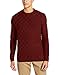 Geoffrey Beene Men's Basket Weave Crew-Neck Solid Sweater