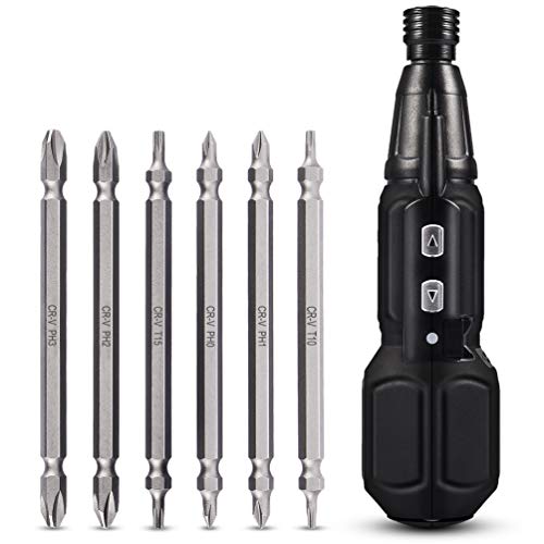 TOOLTOO Elektrische Bohrmaschine Schlagbohrmaschinen Manueller Schraubendreher Wiederaufladbarer Schraubendreher Elektrischer Schraubendreher, 280rpm, schwarz 1 TOOLTOO Elektrische Bohrmaschine Schlagbohrmaschinen Manueller Schraubendreher Wiederaufladbarer Schraubendreher Elektrischer Schraubendreher, 280rpm, schwarz