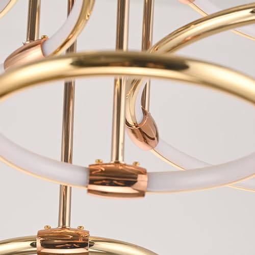 Plafonnier LED intensité variable grand salon bureau chambre 96cm