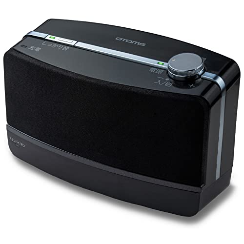 OTOMS ���e���N VS-T500 ���茳���C�����X�e���r�X�s�[�J�[ Bluetooth 14���ԘA���Đ� �u�������[�d �������艹�@�\ �ő�30m �u���b�N