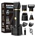 Manscape Body Trimmer Men,3-in-1 Pubic & Nose & Beard Shavers for Men,IPX7 Waterproof, USB Rechargeable Ball Trimmer Men Grooming Kit with 2 Combs,Painless Nose Hair,Wet & Dry