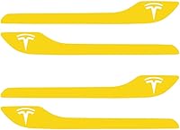 Vista 8 de IPG Compatible para Modelo 3 / Modelo Y Kit de calcomanías para manija de puerta (Set de 4) con logo de Tesla Personaliza tu Tesla (Bronce)