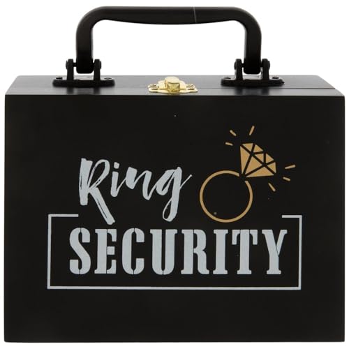 Hobby Lobby Ring Security Wood Briefcase Box by Hobby Lobby - Used condition - US$18.35