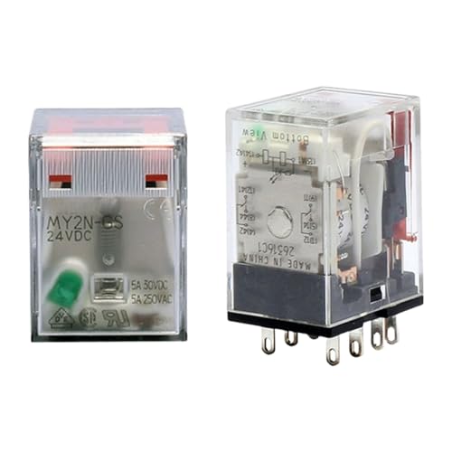 Relais MY2N-GS 24VDC 5A 2RT inverseurs pour automatisme