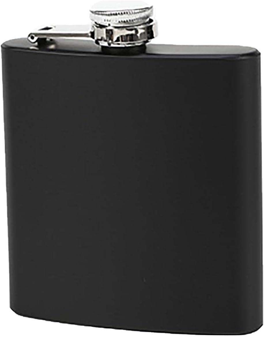 6/7/8 Oz Stainless Steel Hip Flask for Liquor 8 Stainless Steel Leak Proof Flask, for Wedding Party, Groomsman, Bridesmaid