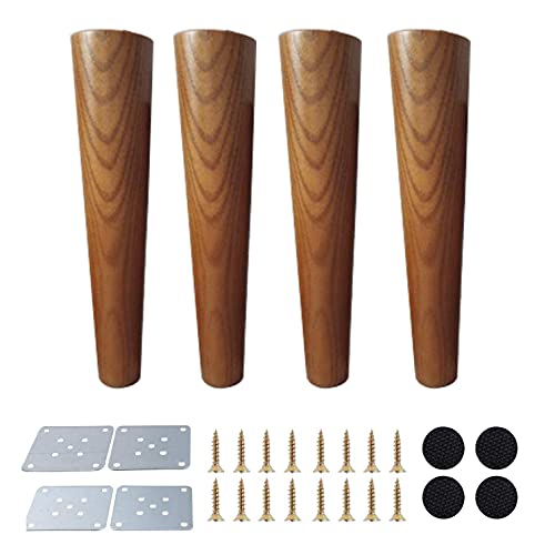 Pieds de table en bois Feng Shui pour rehausser le canapé du salon en toute sécurité