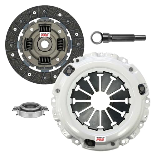 ClutchMaxPRO Performance Stage 2 Clutch Kit Compatible with 1995-1998 Nissan 200SX 1991-1993 NX1600 1987-1990 Pulsar NX 1986-1999 Sentra GA16DE E16i GA16i B12 B13 B14 1.6L (CP06040HD-ST2)