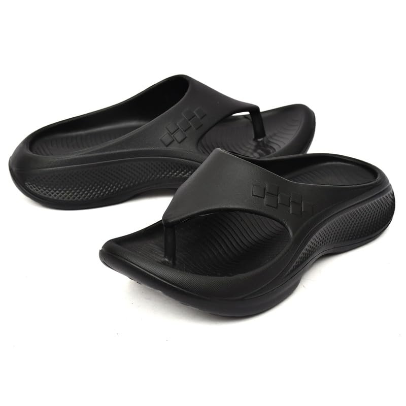 Image of HEALTH FIT Super Soft Ortho Care Bounce Back|Anti-Skid & Comfortable Stylish Light weight |Waterproof Slipper for Daily Use| Flexiable for Men's HF11 Light Grey