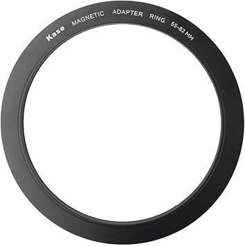 Kase Wolverine 55-82mm 55mm to 82mm Magnetic Filter Step-Up Adapter Ring 55 82