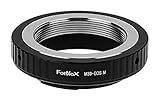 Fotodiox Lens Mount Adapter, for Leica M39, L39 Screw Mount (39mm Thread) Lens to Canon EOS M...