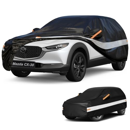 Holthly Autoabdeckung SUV Passend für Mazda CX-30（2019-2026） 10 Schichten