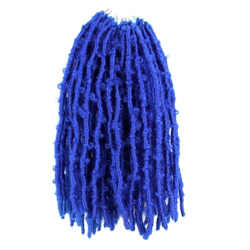 BOHOBABE Butterfly Locs Crochet Hair for Black Women 12 Inch 2 Packs, Blue