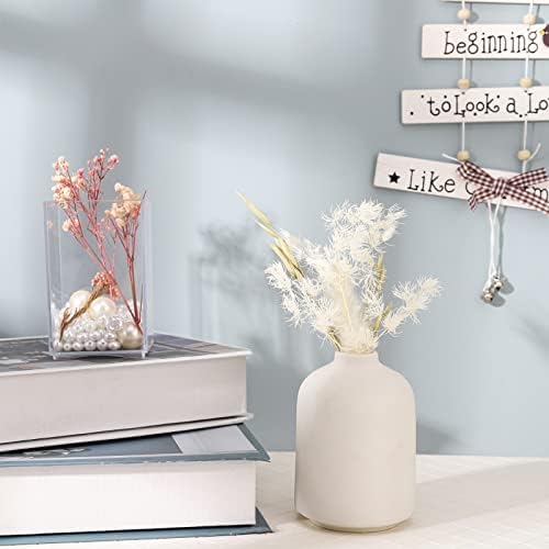 QINREN Natural Dried Flowers, Real Dried Flowers Colorful Mixed Dried Flowers Set for DIY Arts Resin Crafts Candle Jewelry Pendant Making Floral Decorations