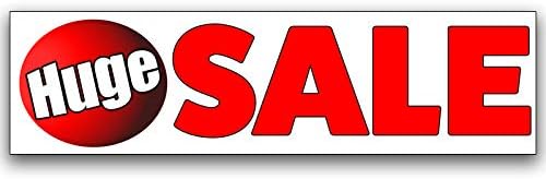 Huge Sale Vinyl Banner 10 Feet Wide by 3 Feet Tall