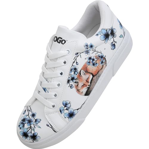 White Sneakers for Women - Handmade Women's Fashion Sneakers, Vegan Leather and Unique Design, Comfortable Shoes for Women, Ace Sneakers2