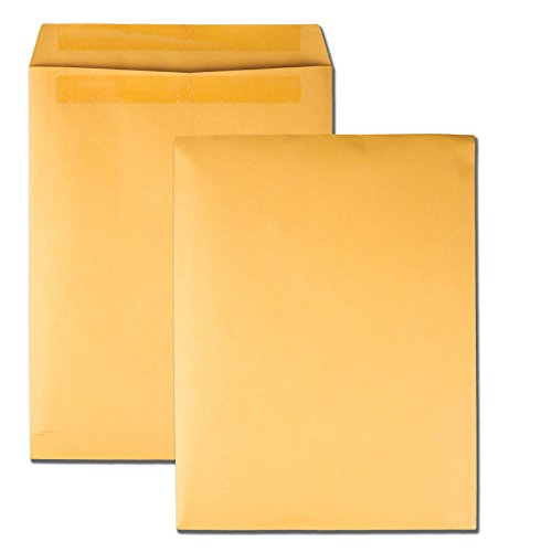 Enveloppes de catalogue indéchirables en kraft marron avec fermeture Redi-Seal