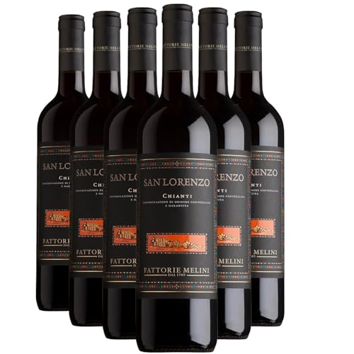 Chianti San Lorenzo tinto 2023 - Fattorie Melini - DOCG - Toscana - Italia - Variedades de uva Sangiovese - 6x75cl