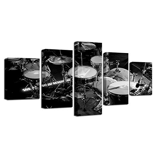 Yuanyuan Art Wall Painting 5 paneles de pared cuadro imagen carteles Instrumento...