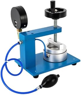 Fabric Testing Machine, Hydrostatic Pressure Tester with Pressurized Rubber Ball, 0-10000MM H2O Resistance for Textile Quality Control(5000mm)