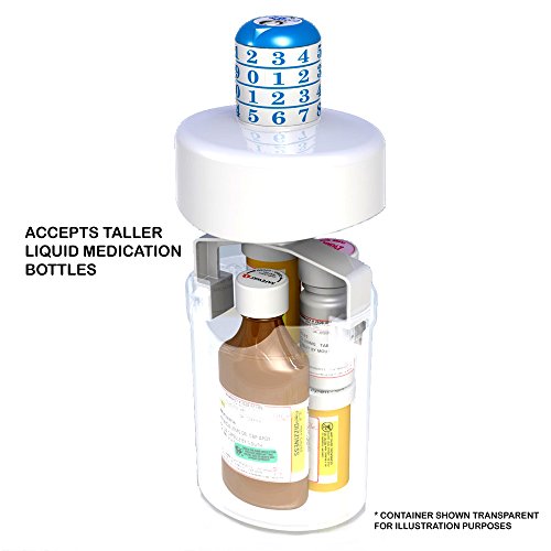 Pill Pod Medication/Rx Drug Combination Lock Box, Medium Size - Thumbnail 5